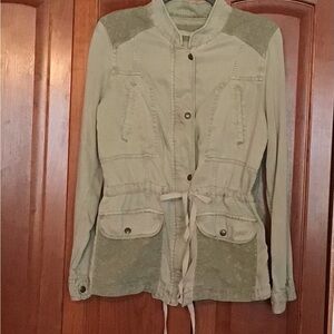 Women's Green Utility Jacket